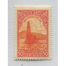 ARGENTINA 1935 GJ 759b VARIEDAD ESTAMPILLA CON ERROR PUNTO DESPUES DE MAR MINT U$ 26